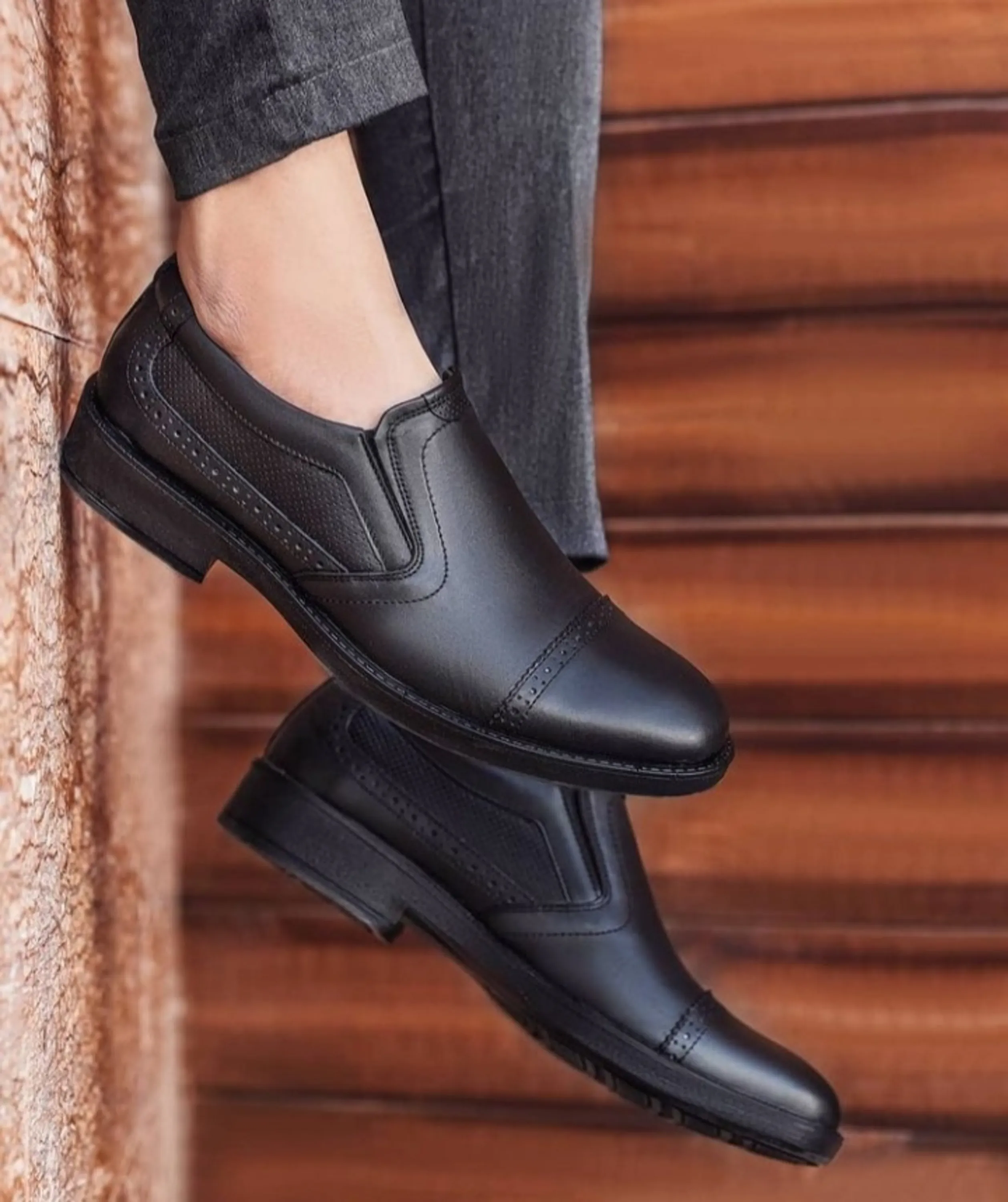 کفش چرم ممتاز تبریز مدل s18 کفش چرم ممتاز تبریز مدل s18